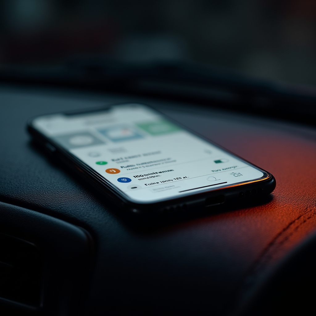 Smartphone displaying document renewal reminder notifications for trade compliance certificates and insurance policies with clean modern interface